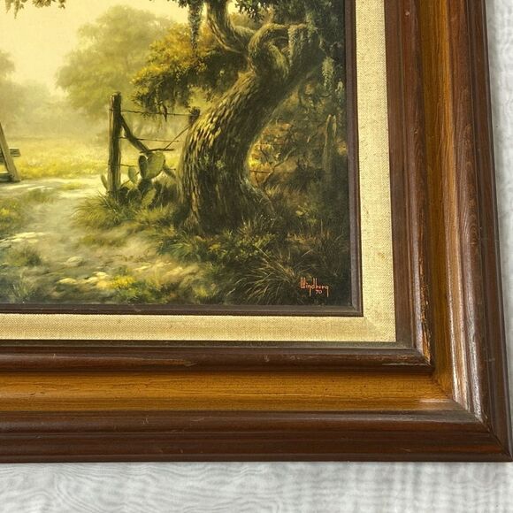 Antique Windberg Vintage 70 Framed - Picture 7 of 15